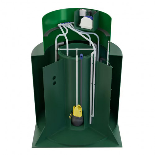 Септик Итал БИО 10 (насос Пр - опция)