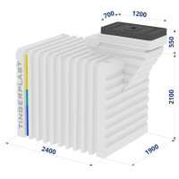 Пластиковый погреб Тингард Т2500К