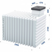 Пластиковый погреб Тингард Т3000