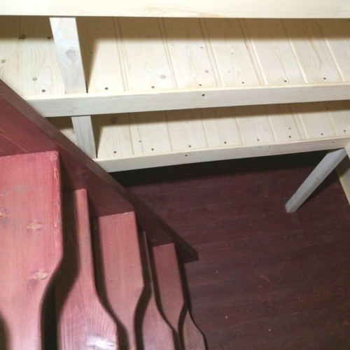 Пластиковый погреб TORTILA 2.0 WOOD 1940x1940x2100