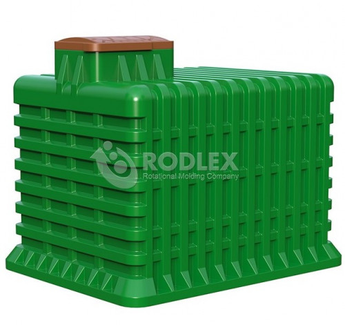 Пластиковый погреб TORTILA 4.0 WOOD 3500х2400х2600 