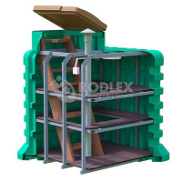 Пластиковый погреб TORTILA 3.0 MODERN 2500x2400x2400