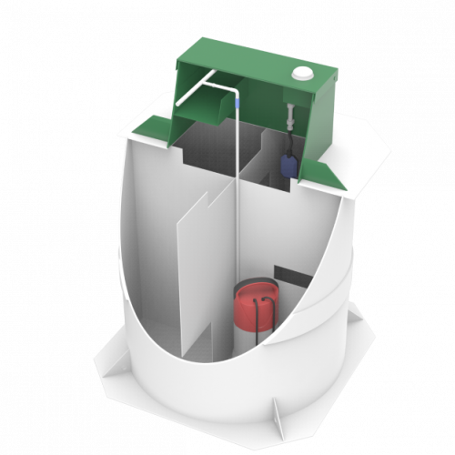 Септик Малахит NERO 15