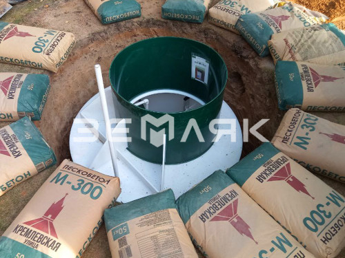 Кессон пластиковый ЗЕМЛЯК 960x2250 Middle (муфта 159)